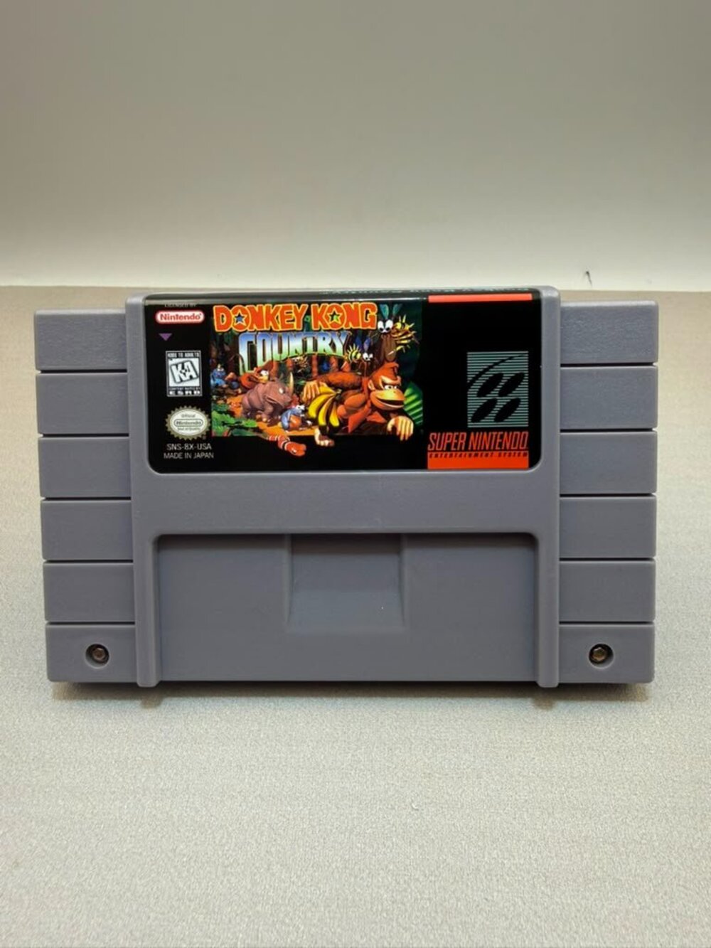 Donkey Kong Country – SNES USA Version